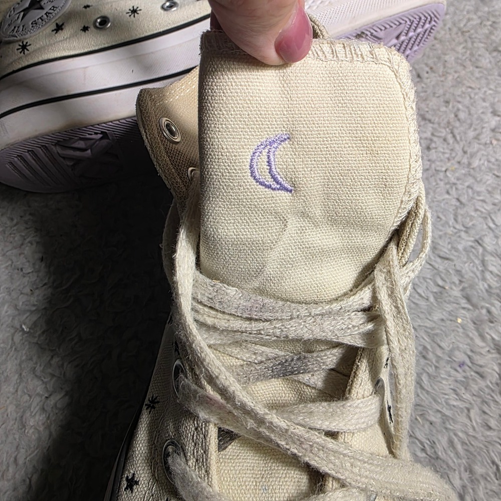 Converse Chuck Taylor All Star Crystal Energy Platform Hi Top Womens 6.5 A03724C - Picture 7 of 7